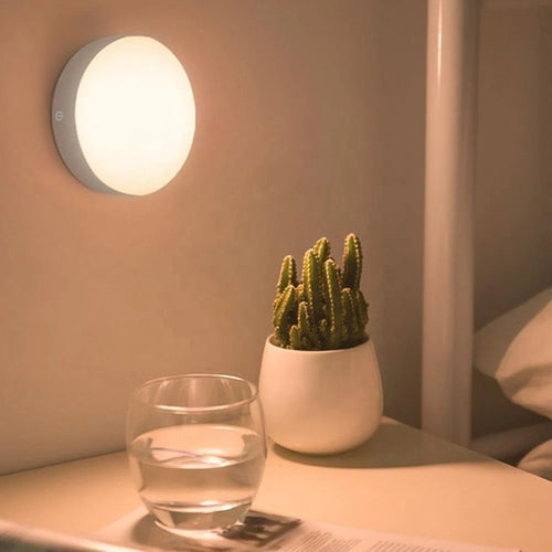 Smart Motion Sensor LED Night Light – Rechargeable & Automatic